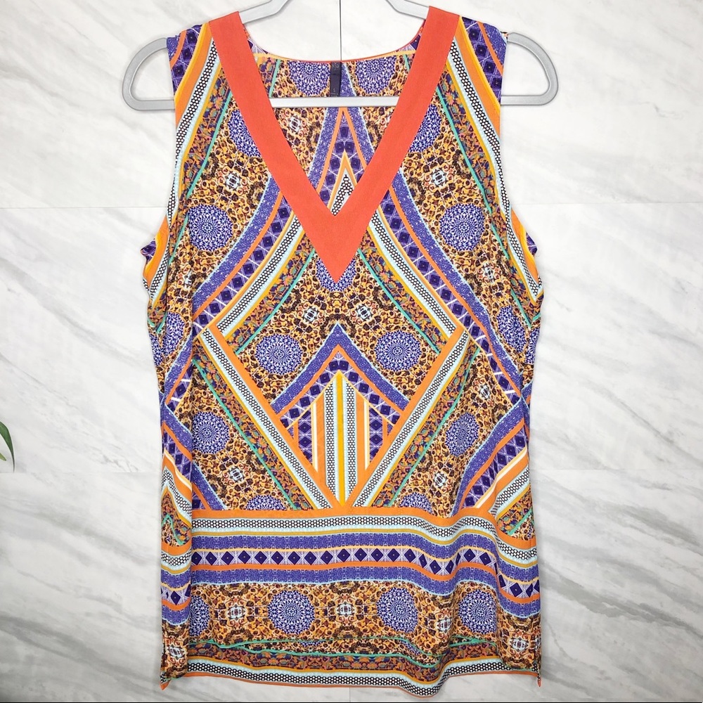 NYDJ Aztec Blouse Small